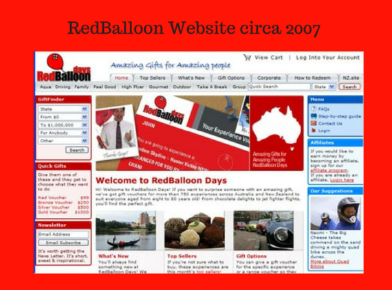Another big day in the history of RedBalloon.