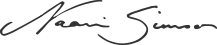 naomi simson signature black